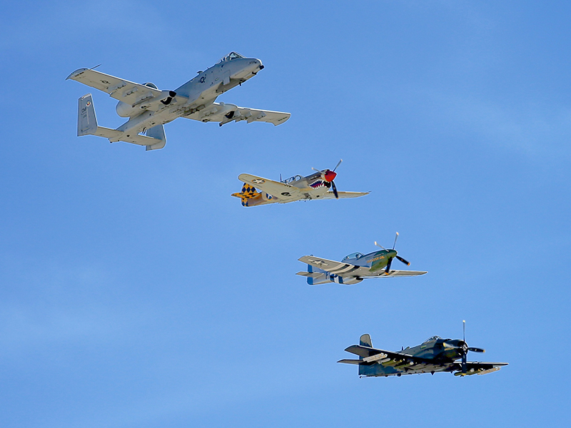 AIR FORCE HERITAGE FLIGHT UNVEILS 2018 SCHEDULE